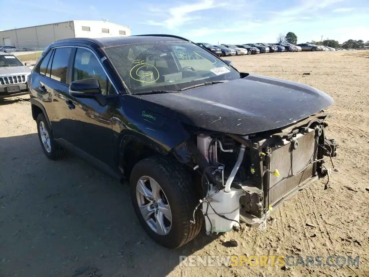 1 Photograph of a damaged car 2T3P1RFV6KC017923 TOYOTA RAV4 2019