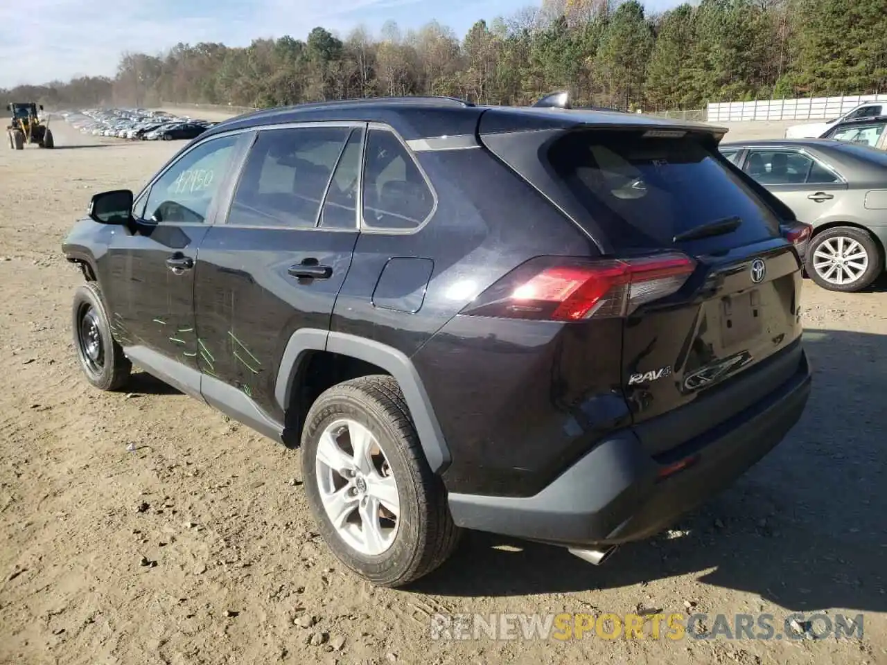 3 Photograph of a damaged car 2T3P1RFV6KC017923 TOYOTA RAV4 2019