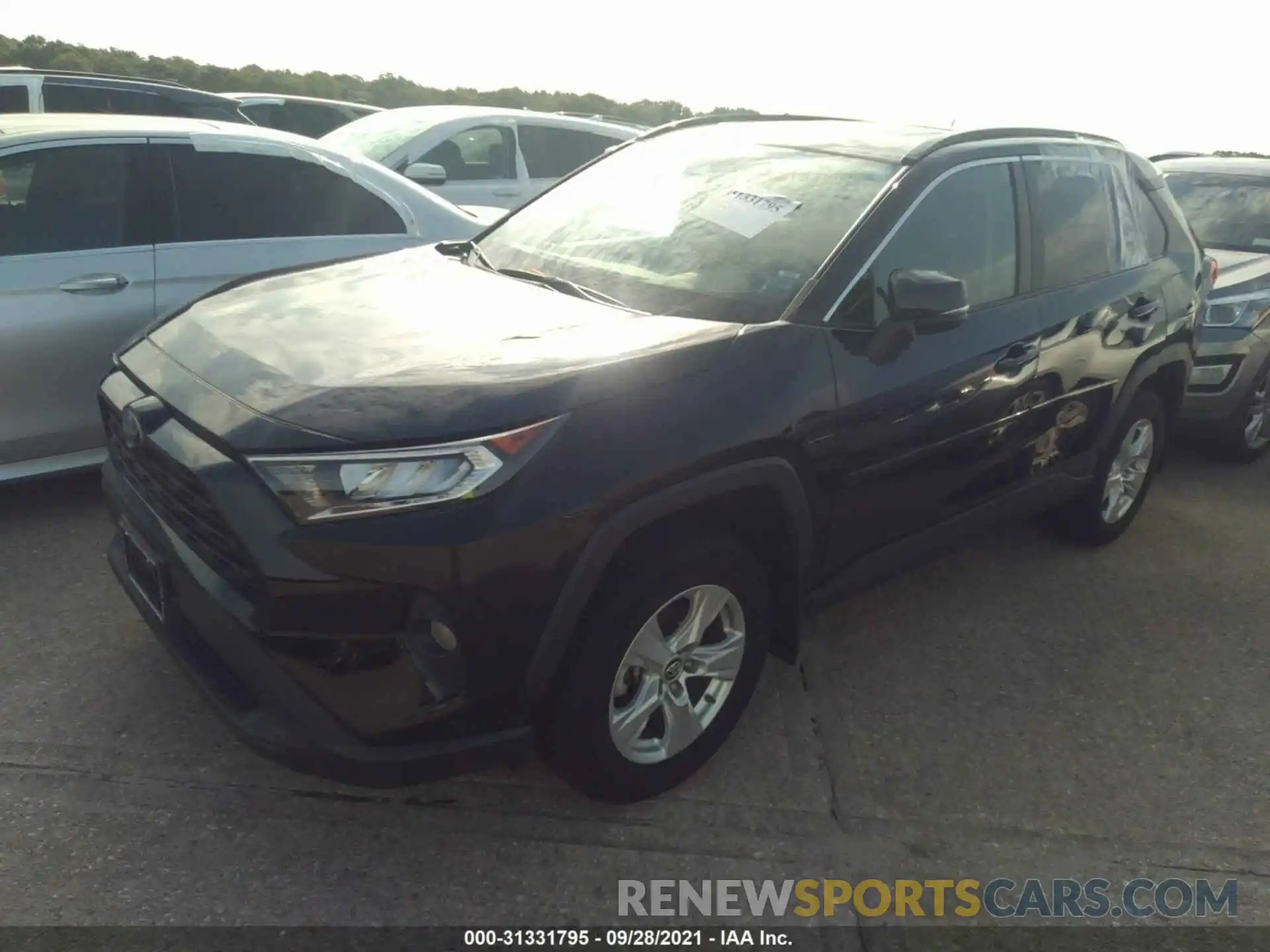 2 Photograph of a damaged car 2T3P1RFV6KC019641 TOYOTA RAV4 2019