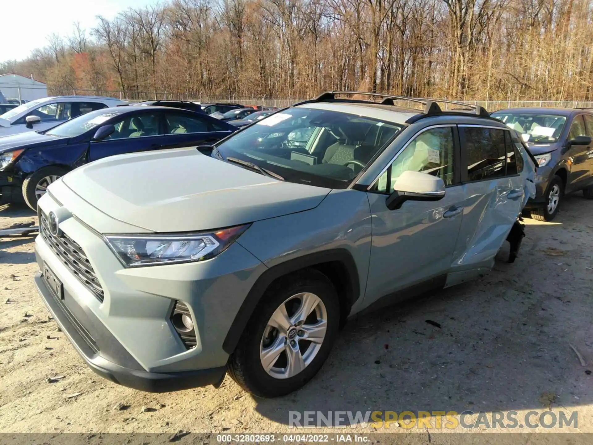 2 Photograph of a damaged car 2T3P1RFV6KC051571 TOYOTA RAV4 2019