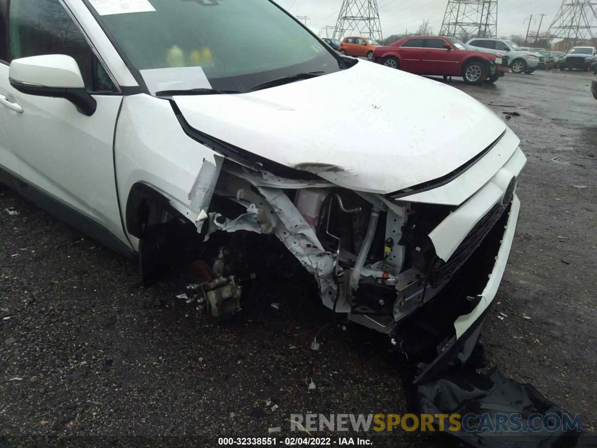 6 Photograph of a damaged car 2T3P1RFV6KC053157 TOYOTA RAV4 2019