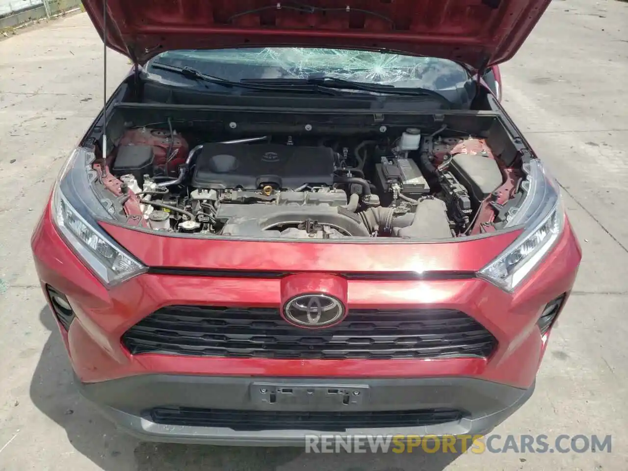 7 Photograph of a damaged car 2T3P1RFV6KW006337 TOYOTA RAV4 2019