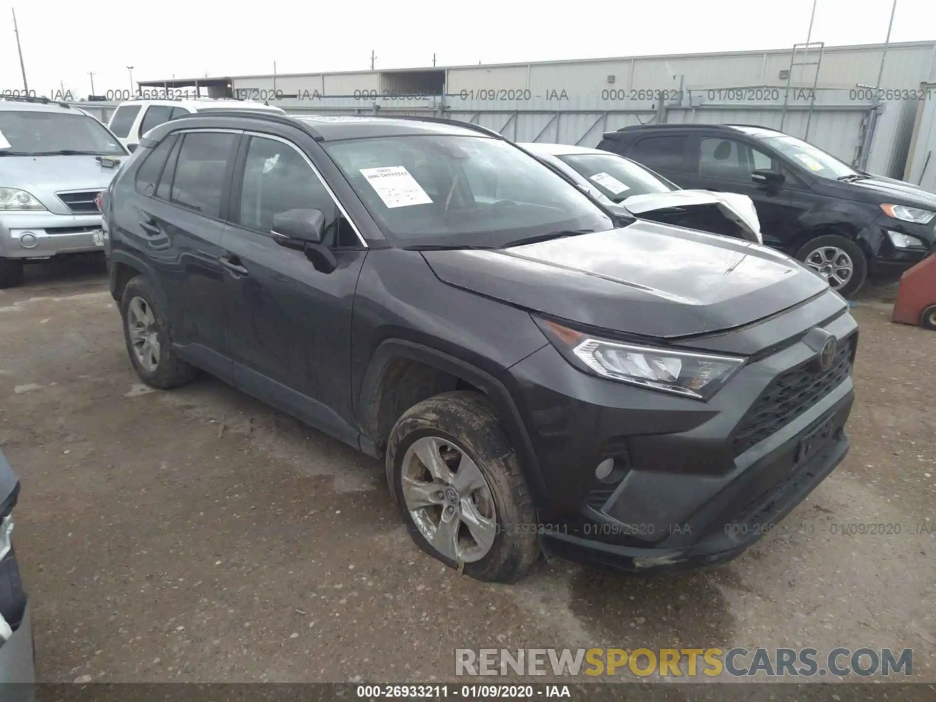 1 Photograph of a damaged car 2T3P1RFV6KW019346 TOYOTA RAV4 2019