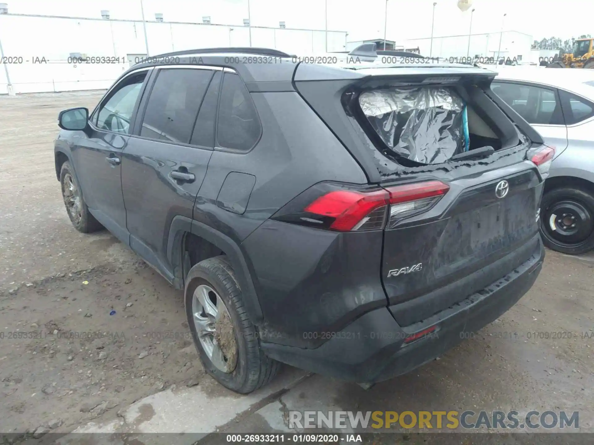 3 Photograph of a damaged car 2T3P1RFV6KW019346 TOYOTA RAV4 2019