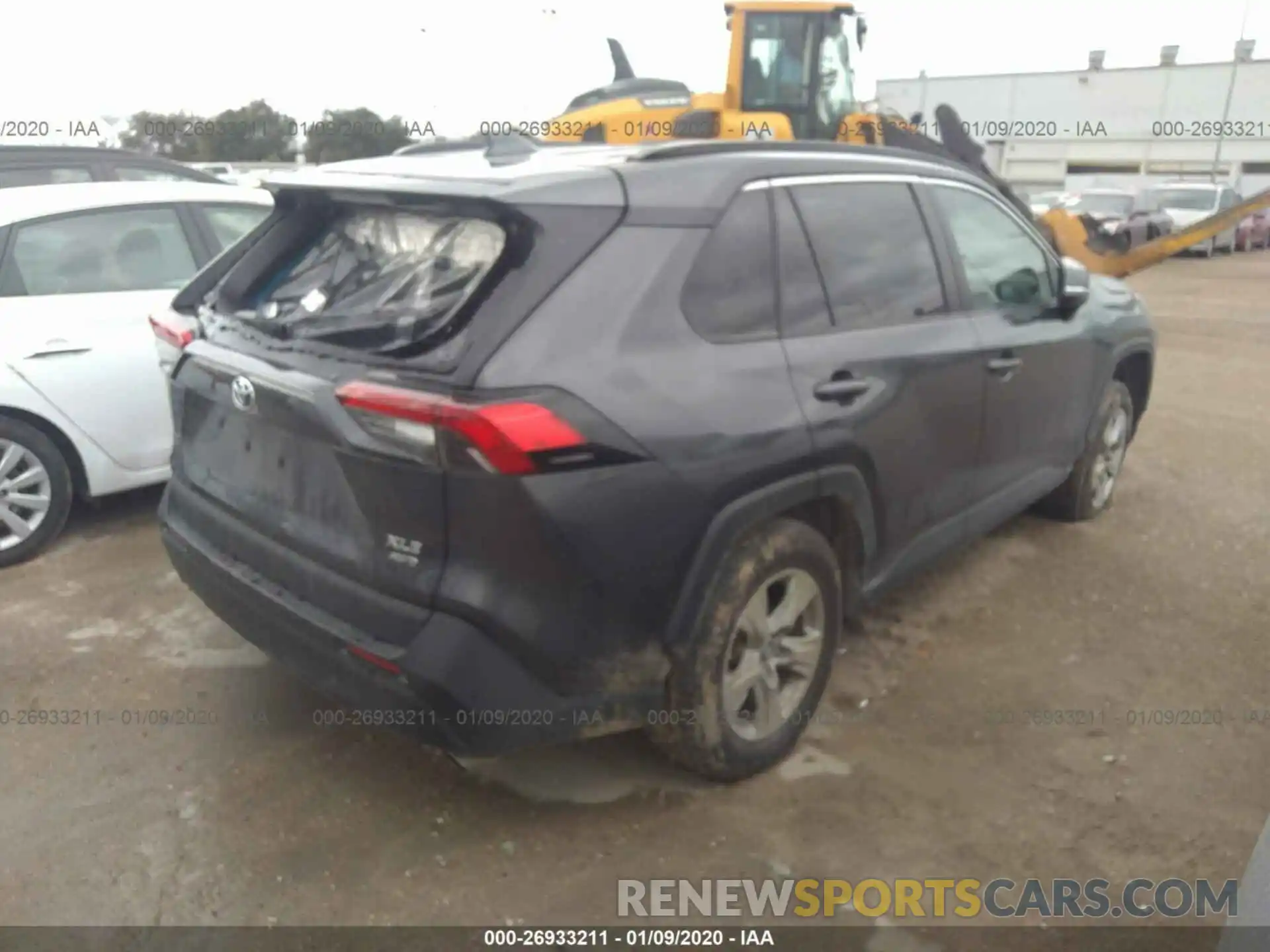 4 Photograph of a damaged car 2T3P1RFV6KW019346 TOYOTA RAV4 2019