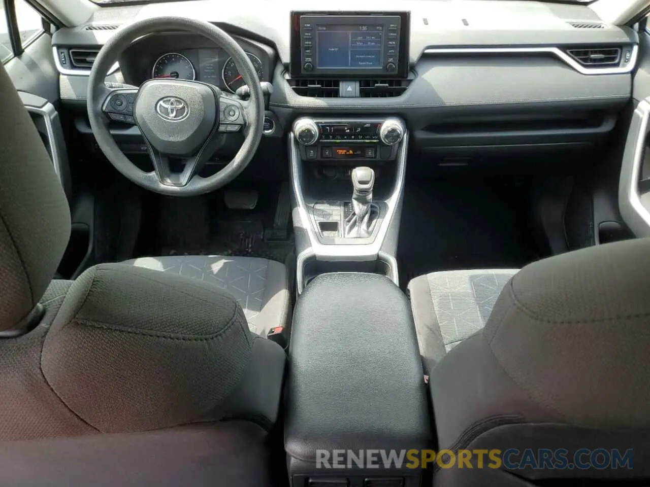 8 Photograph of a damaged car 2T3P1RFV6KW022134 TOYOTA RAV4 2019