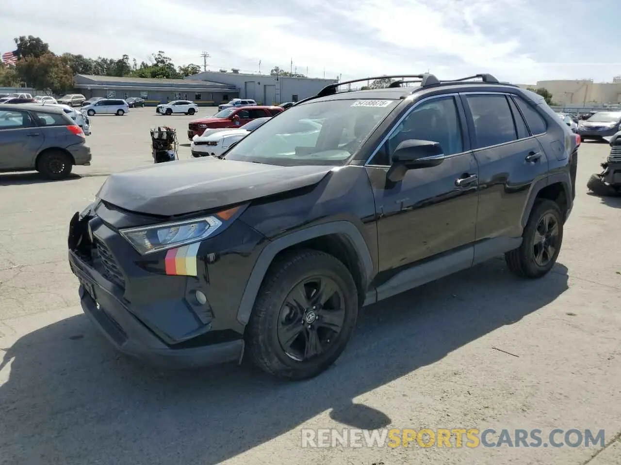1 Photograph of a damaged car 2T3P1RFV6KW034462 TOYOTA RAV4 2019