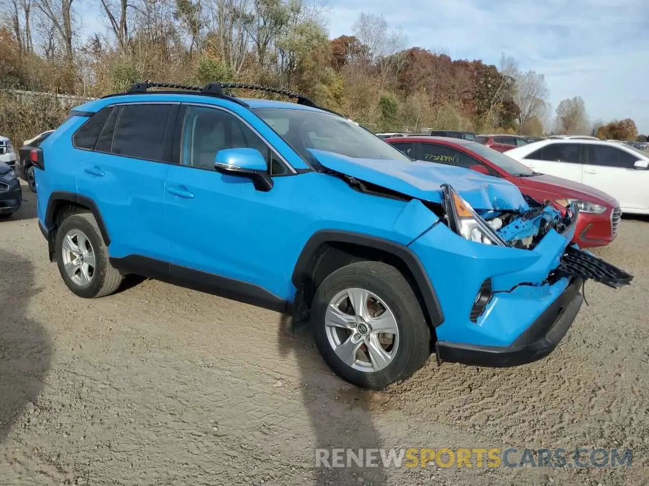 4 Photograph of a damaged car 2T3P1RFV6KW062410 TOYOTA RAV4 2019