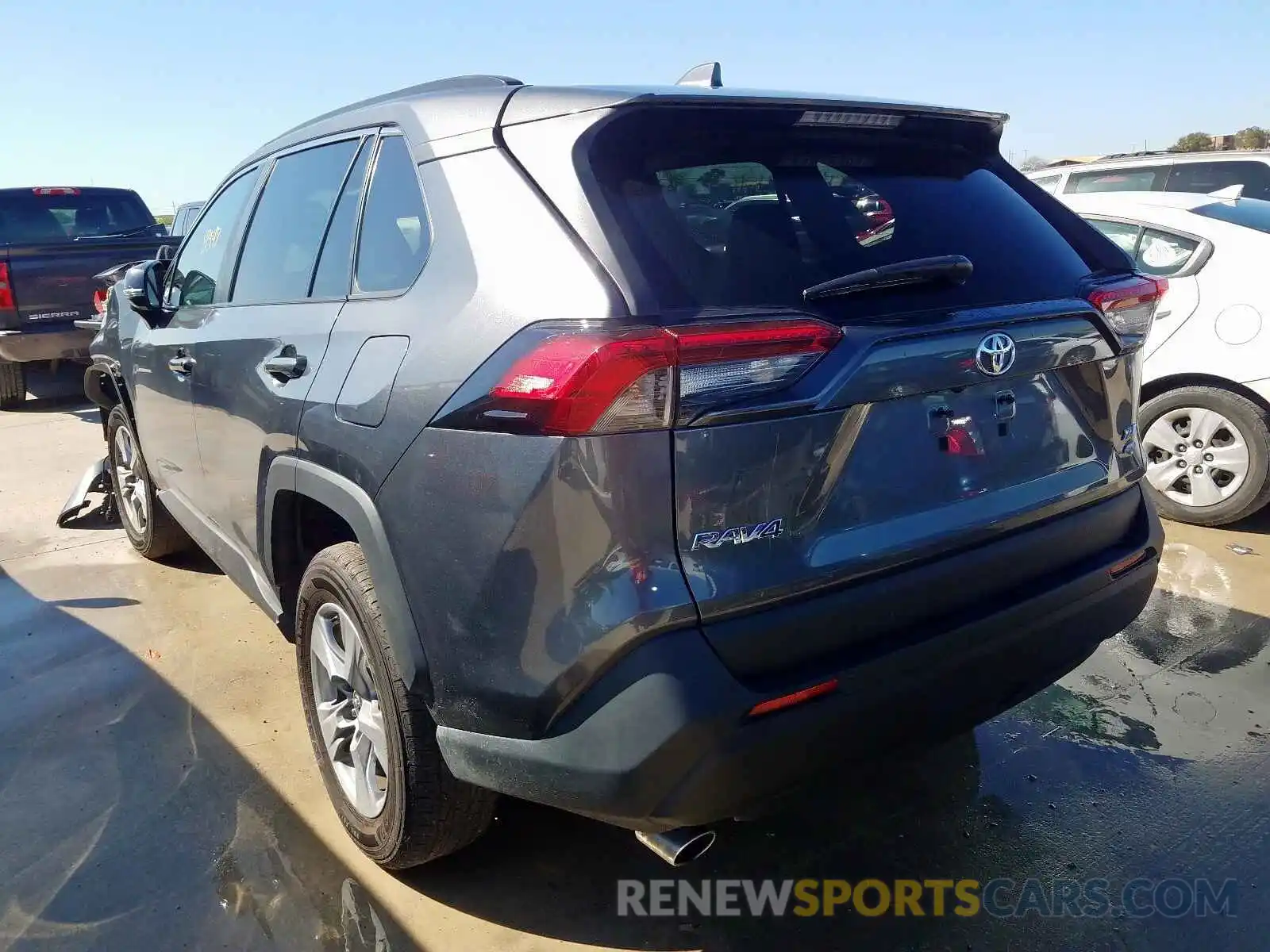 3 Photograph of a damaged car 2T3P1RFV7KC002881 TOYOTA RAV4 2019