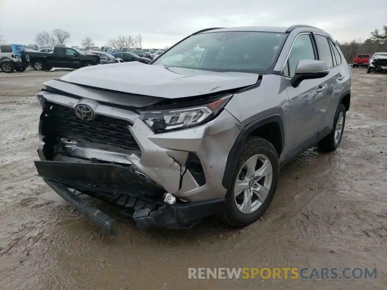 2 Photograph of a damaged car 2T3P1RFV7KC006932 TOYOTA RAV4 2019