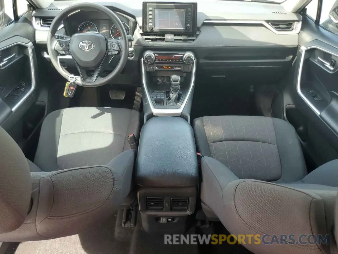 8 Photograph of a damaged car 2T3P1RFV7KC008034 TOYOTA RAV4 2019
