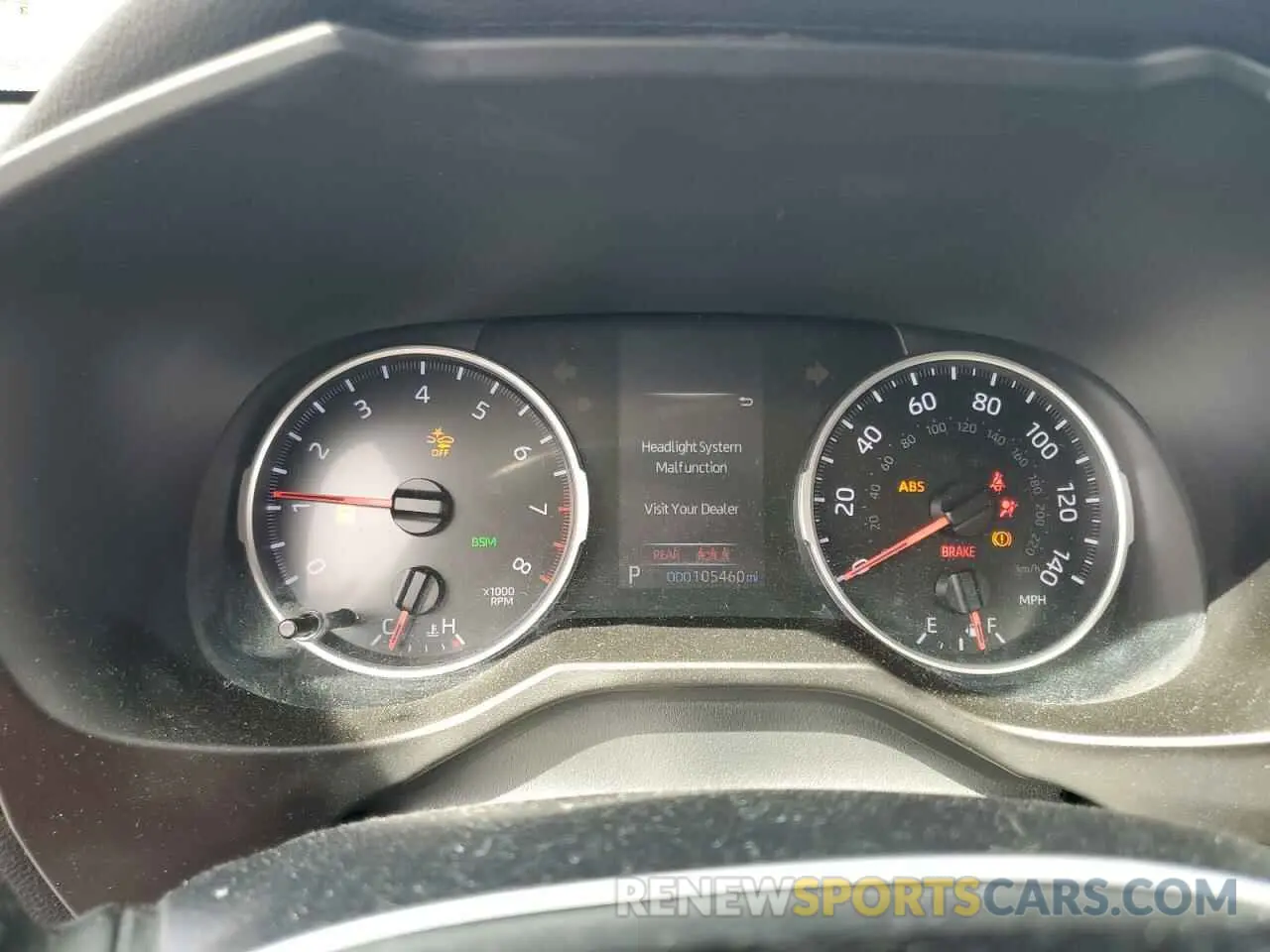 9 Photograph of a damaged car 2T3P1RFV7KC008034 TOYOTA RAV4 2019