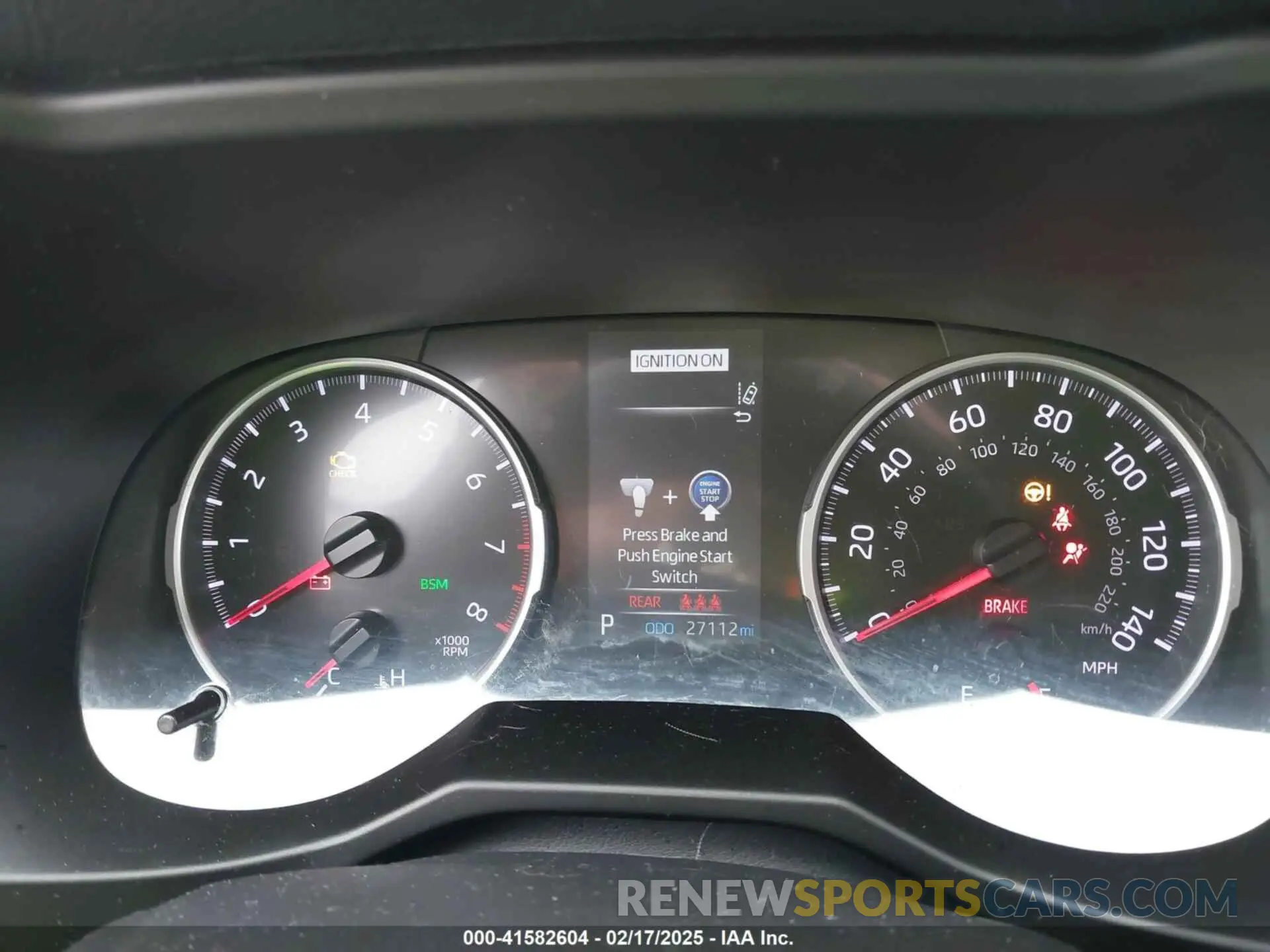 7 Photograph of a damaged car 2T3P1RFV7KC010558 TOYOTA RAV4 2019