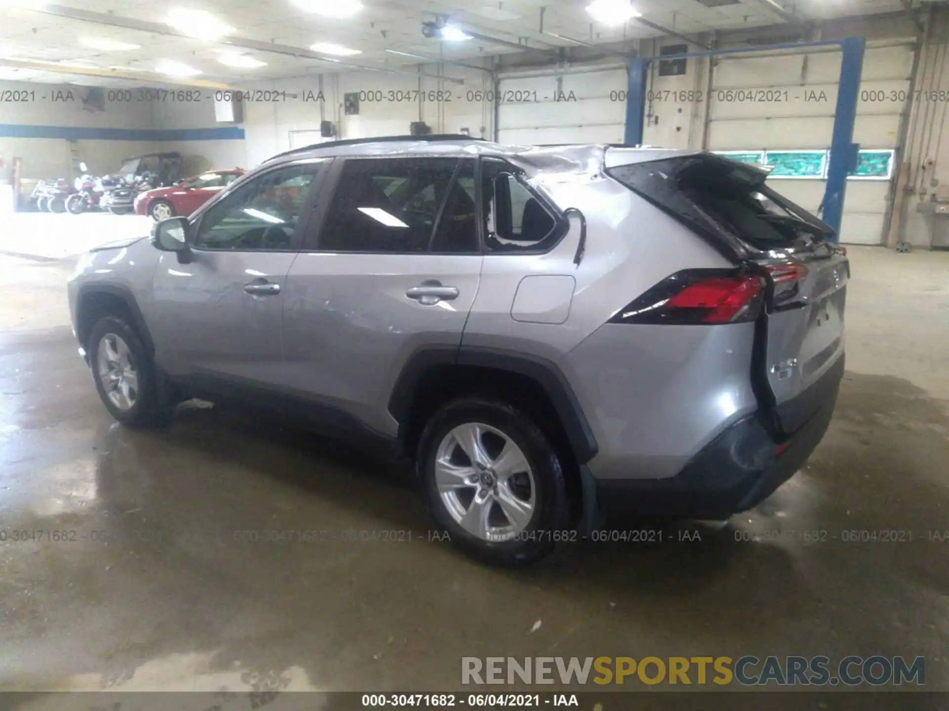 3 Photograph of a damaged car 2T3P1RFV7KC024556 TOYOTA RAV4 2019