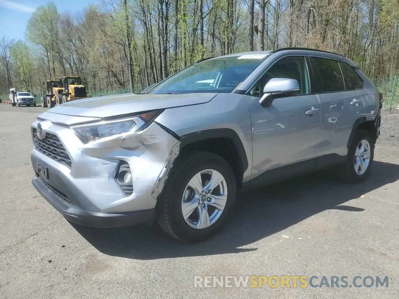 1 Photograph of a damaged car 2T3P1RFV7KC035816 TOYOTA RAV4 2019