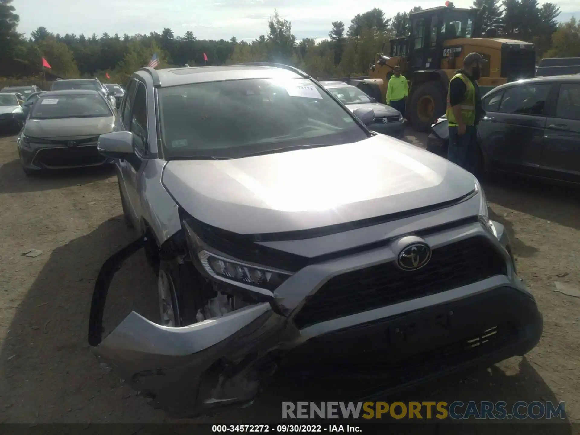 1 Photograph of a damaged car 2T3P1RFV7KC044094 TOYOTA RAV4 2019