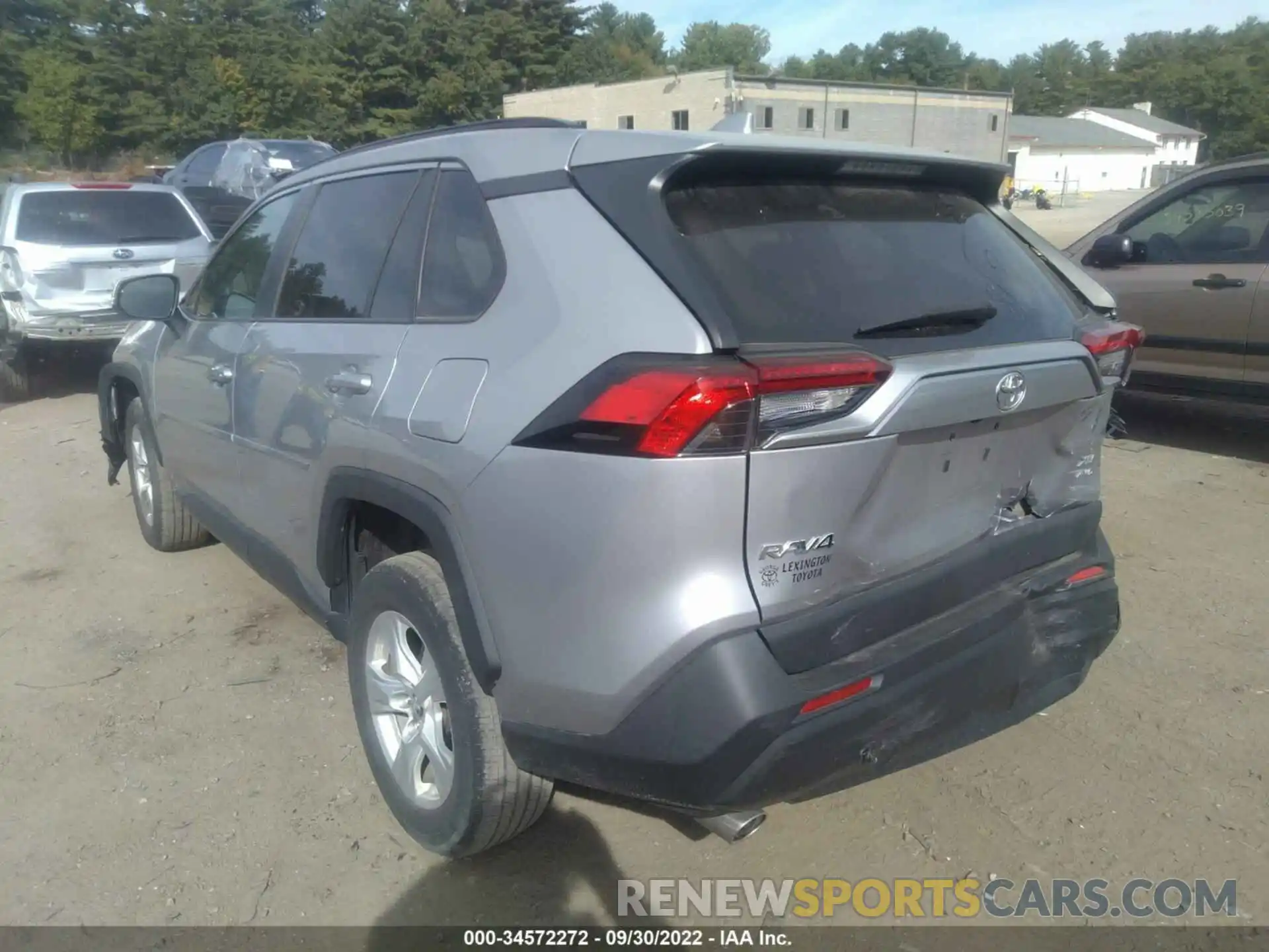 3 Photograph of a damaged car 2T3P1RFV7KC044094 TOYOTA RAV4 2019