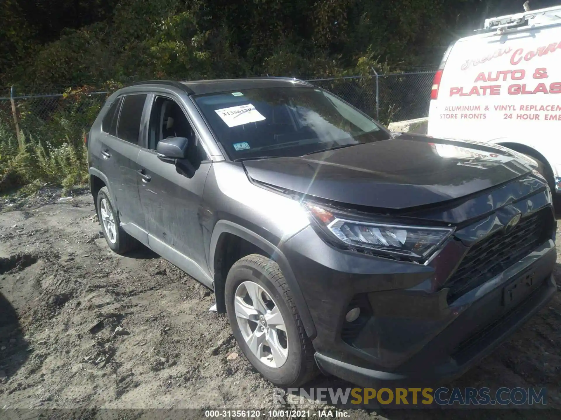 1 Photograph of a damaged car 2T3P1RFV7KC047903 TOYOTA RAV4 2019