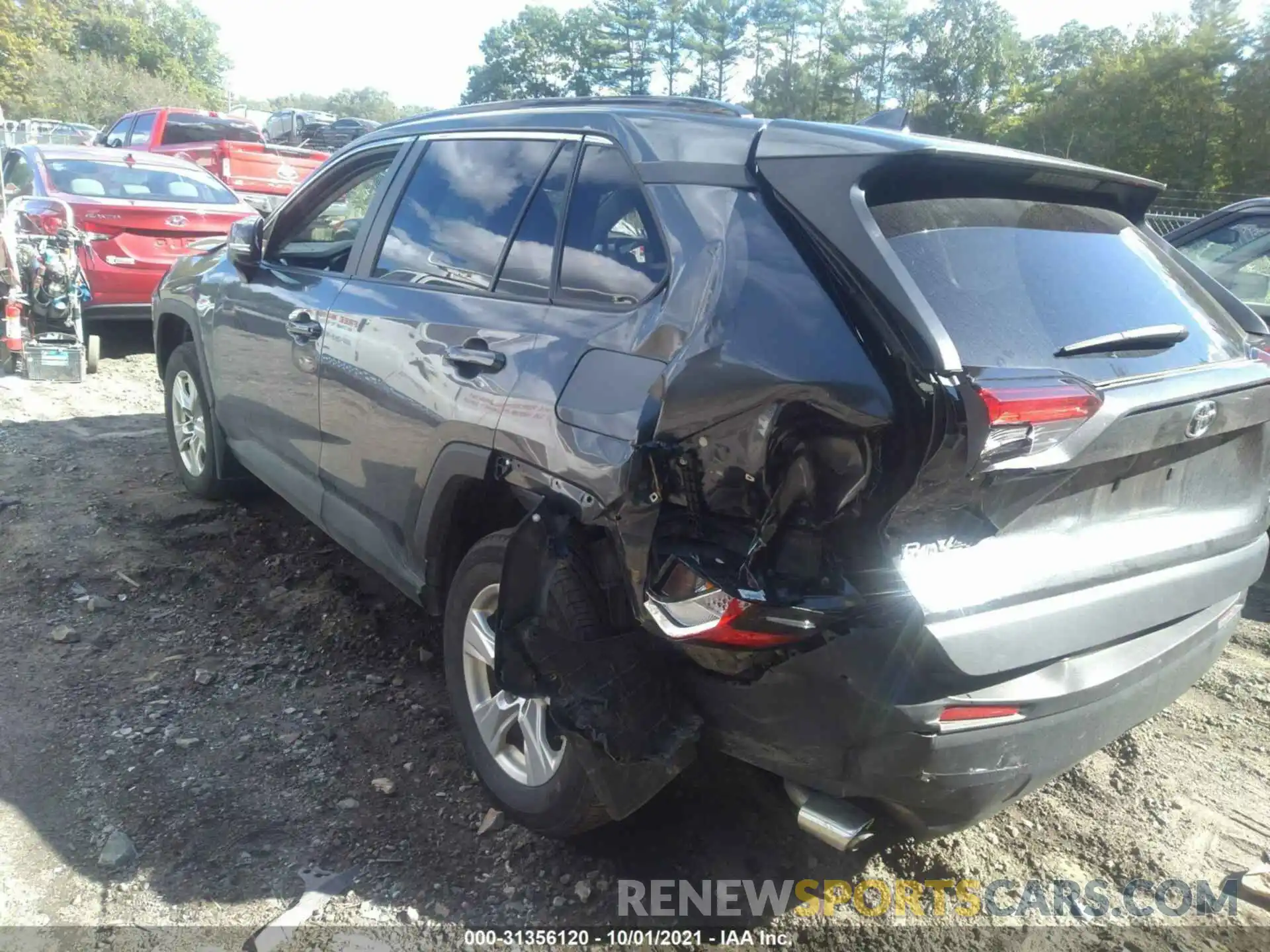 3 Photograph of a damaged car 2T3P1RFV7KC047903 TOYOTA RAV4 2019