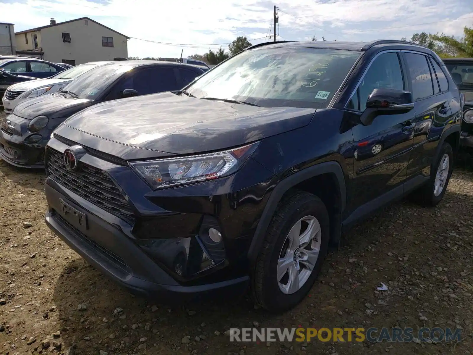 2 Photograph of a damaged car 2T3P1RFV7KC049568 TOYOTA RAV4 2019