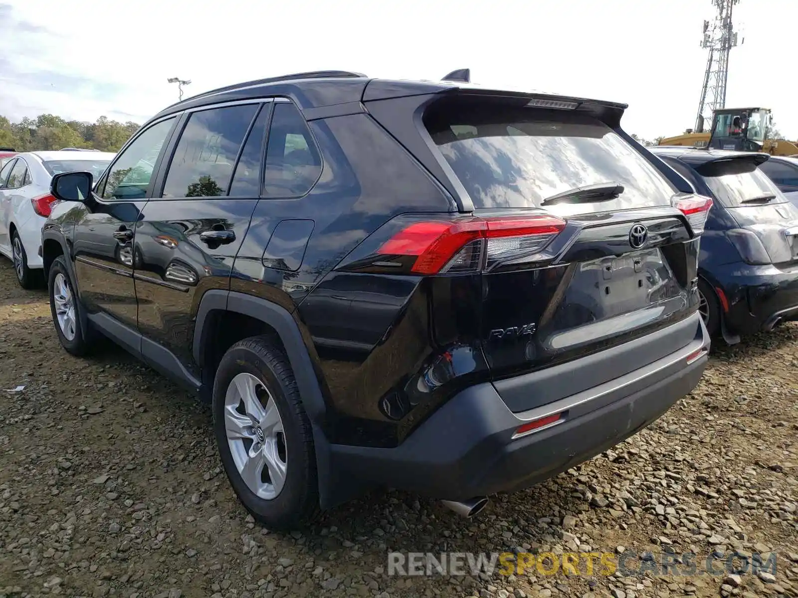 3 Photograph of a damaged car 2T3P1RFV7KC049568 TOYOTA RAV4 2019