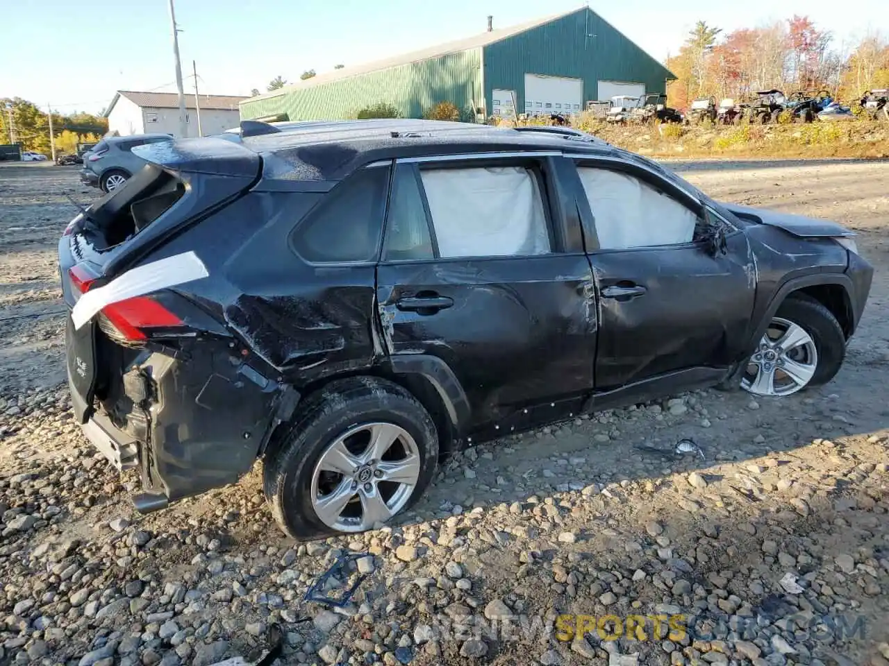 3 Photograph of a damaged car 2T3P1RFV7KC054737 TOYOTA RAV4 2019