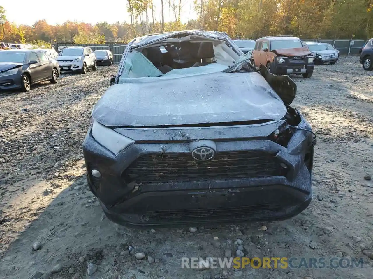 5 Photograph of a damaged car 2T3P1RFV7KC054737 TOYOTA RAV4 2019