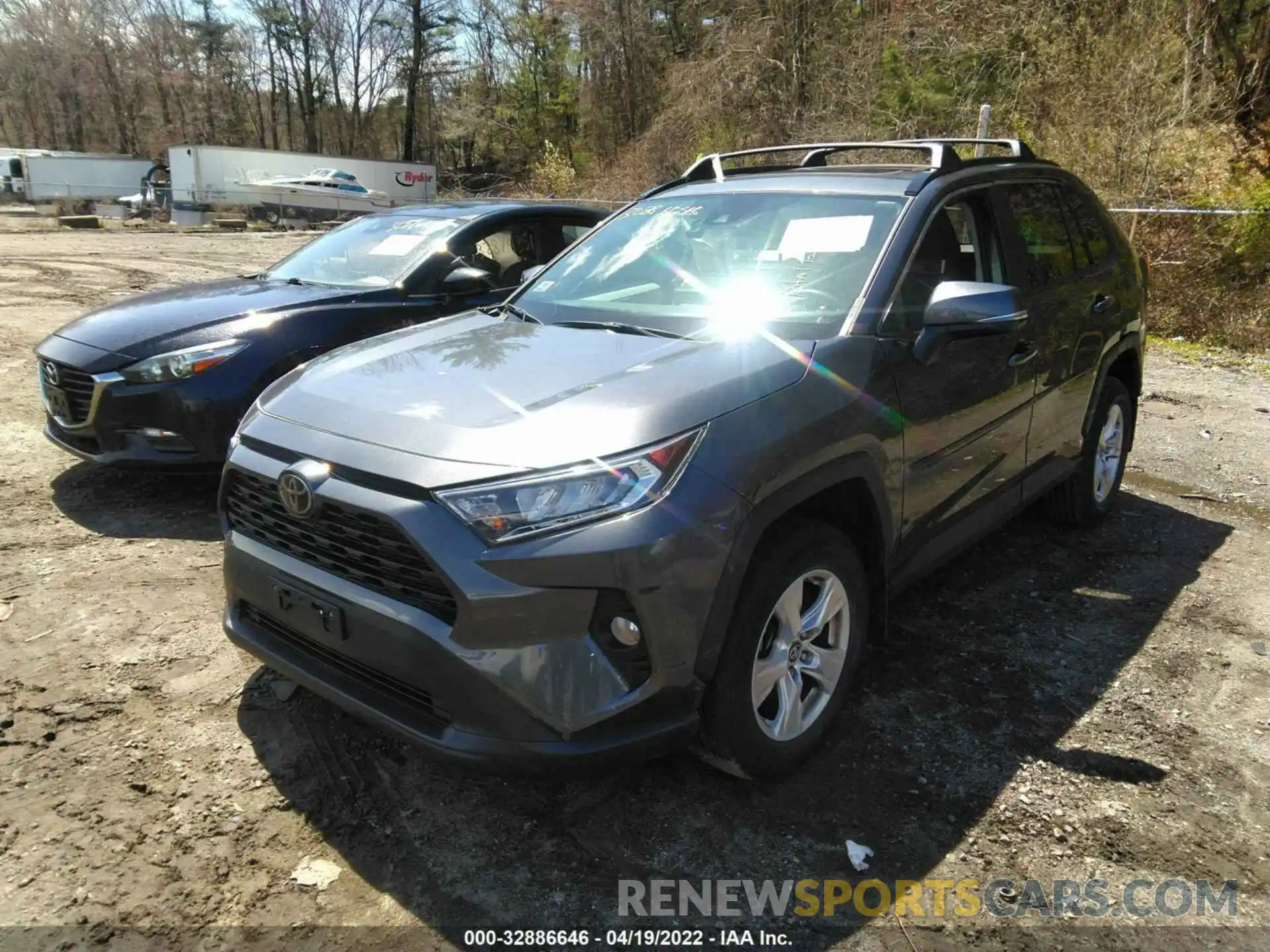 2 Photograph of a damaged car 2T3P1RFV7KC056097 TOYOTA RAV4 2019