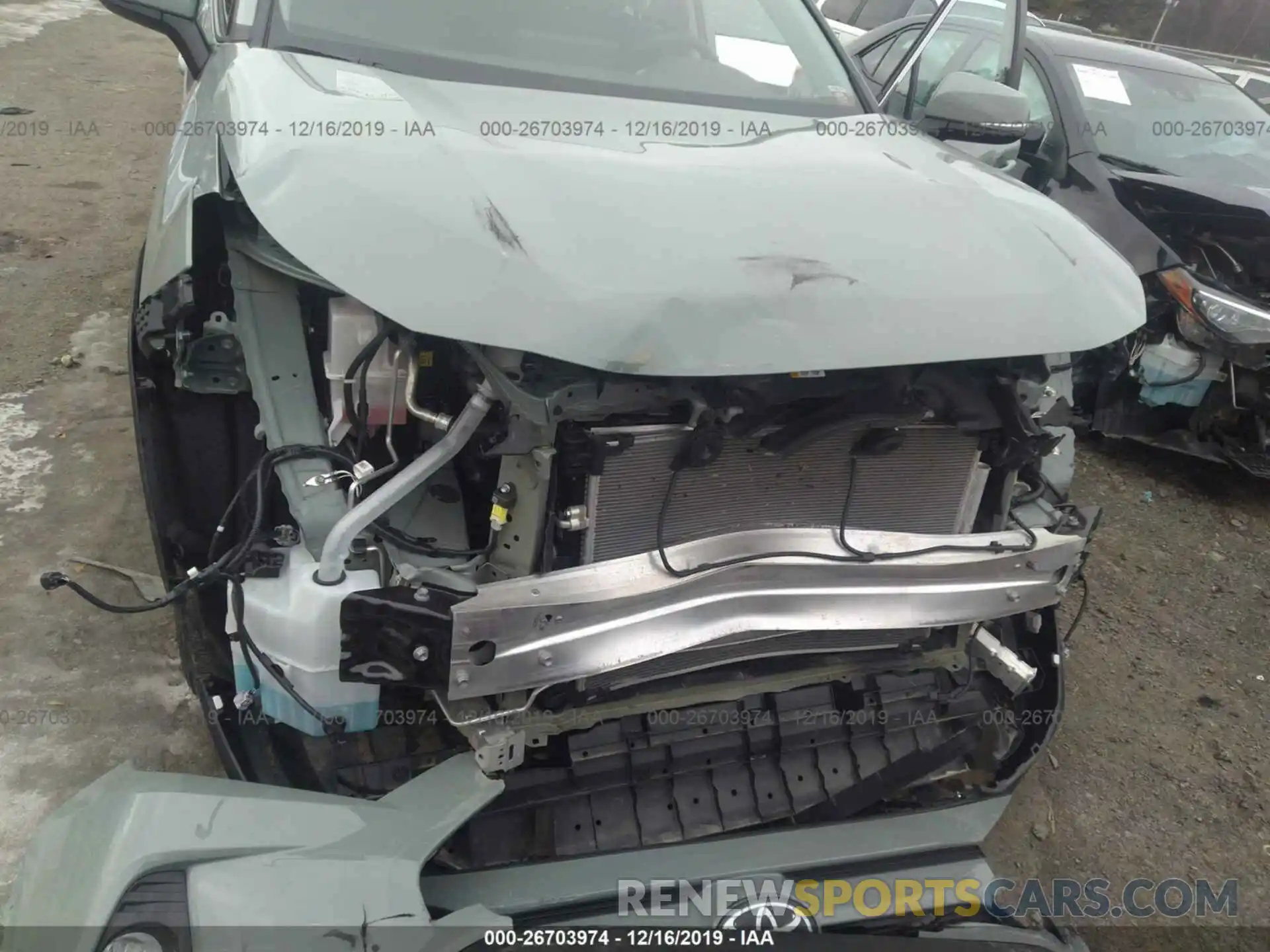 6 Photograph of a damaged car 2T3P1RFV7KW042411 TOYOTA RAV4 2019