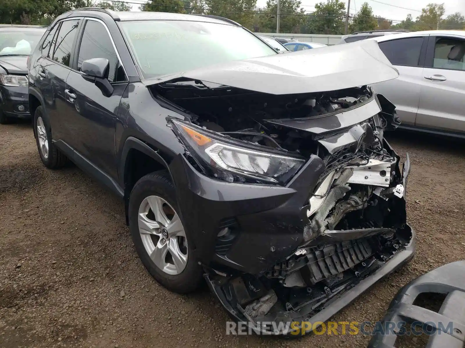 1 Photograph of a damaged car 2T3P1RFV7KW051836 TOYOTA RAV4 2019