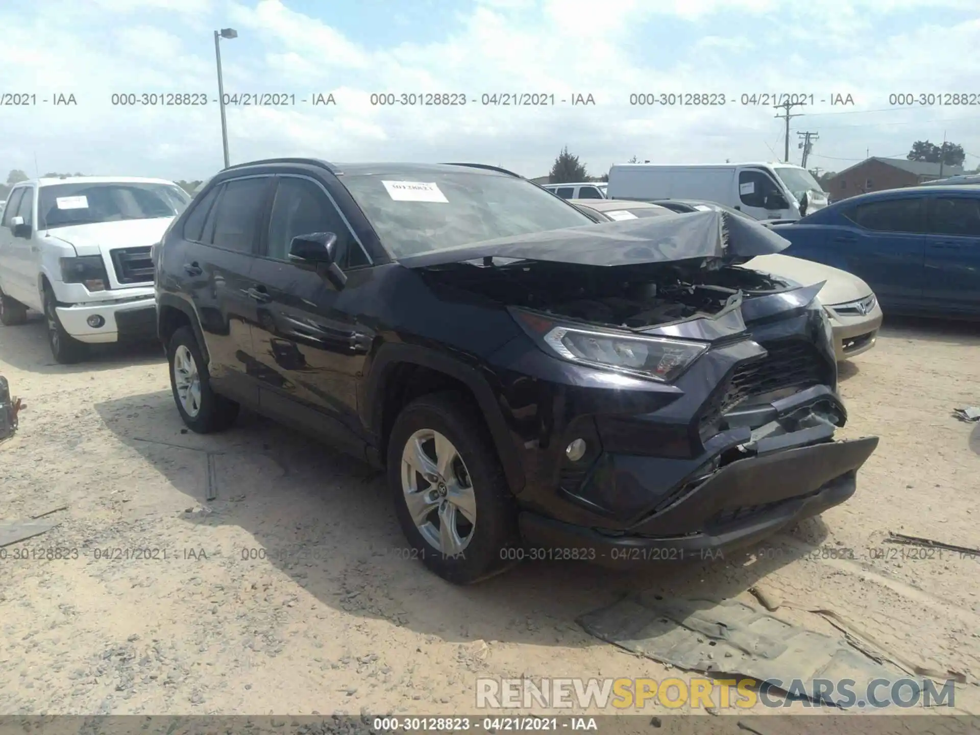 1 Photograph of a damaged car 2T3P1RFV7KW056017 TOYOTA RAV4 2019