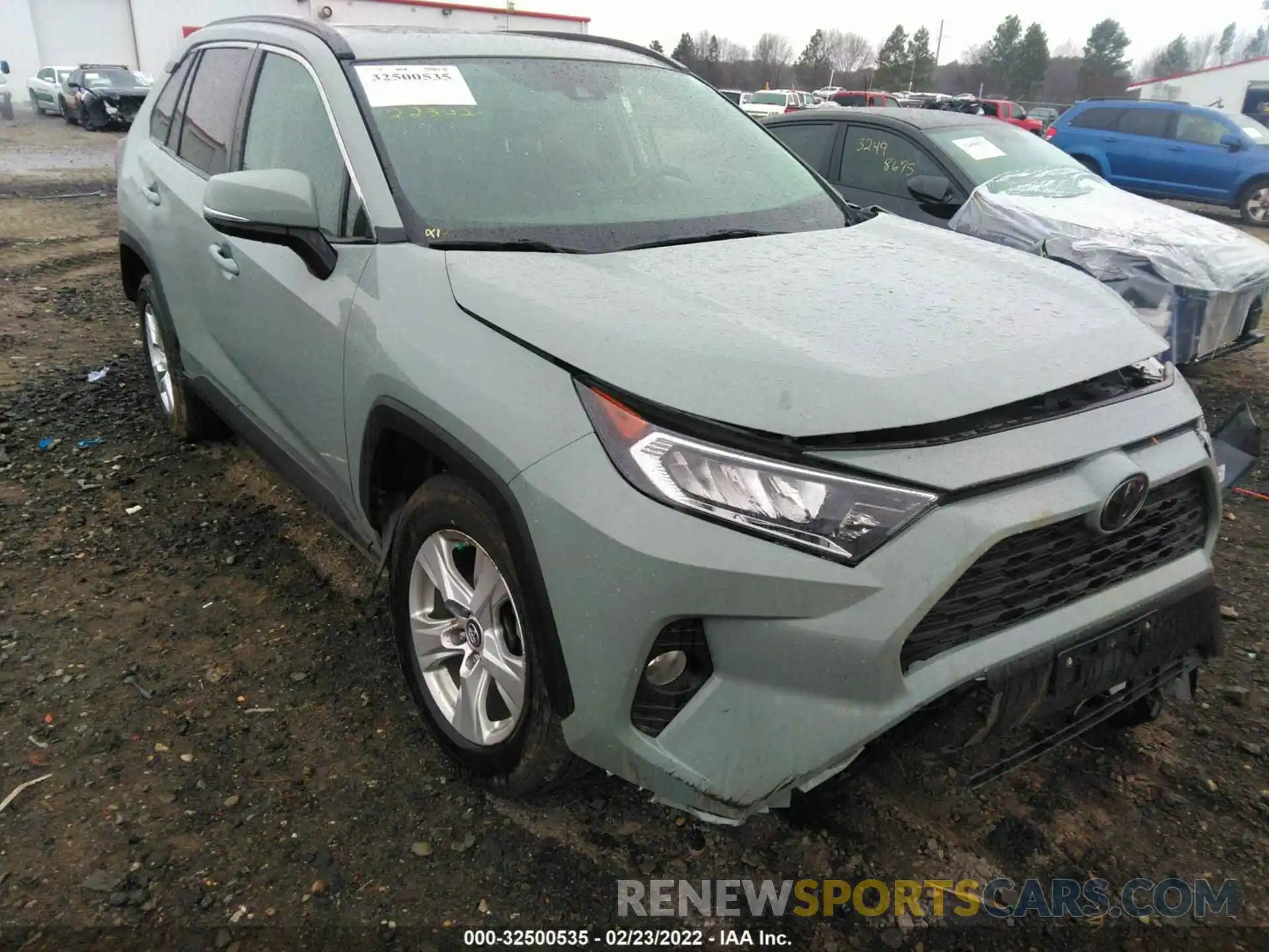 1 Photograph of a damaged car 2T3P1RFV7KW056079 TOYOTA RAV4 2019