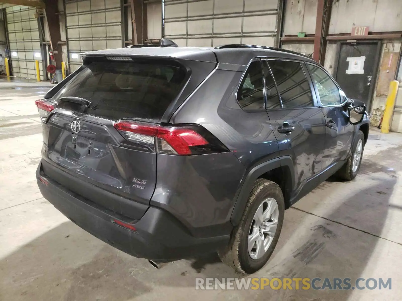 4 Photograph of a damaged car 2T3P1RFV8KC008429 TOYOTA RAV4 2019