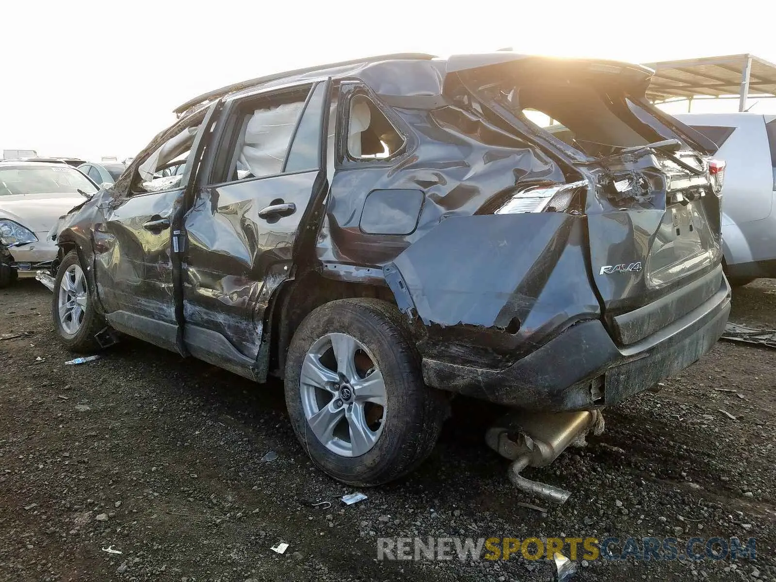 3 Photograph of a damaged car 2T3P1RFV8KC015378 TOYOTA RAV4 2019
