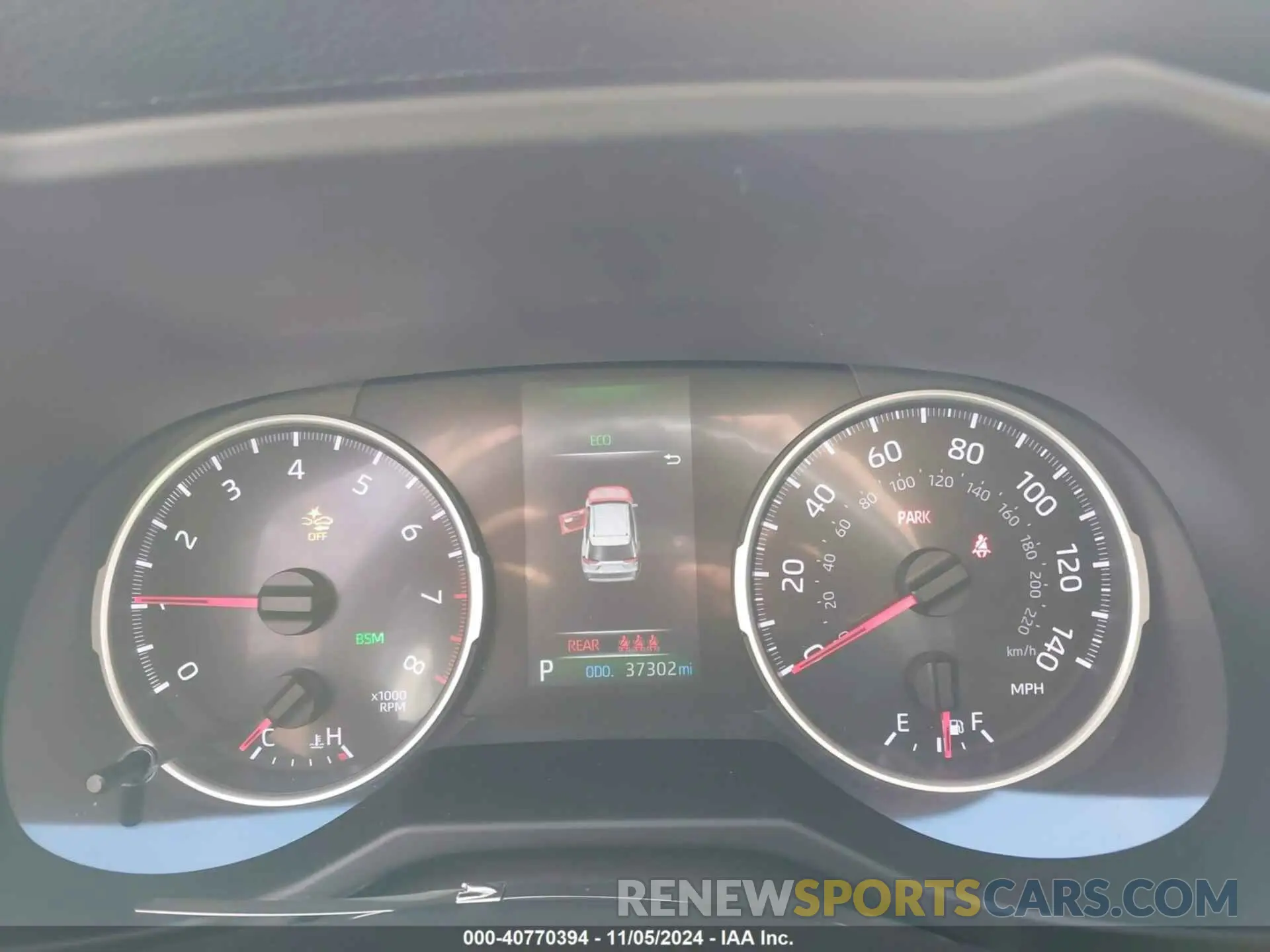 7 Photograph of a damaged car 2T3P1RFV8KC021858 TOYOTA RAV4 2019