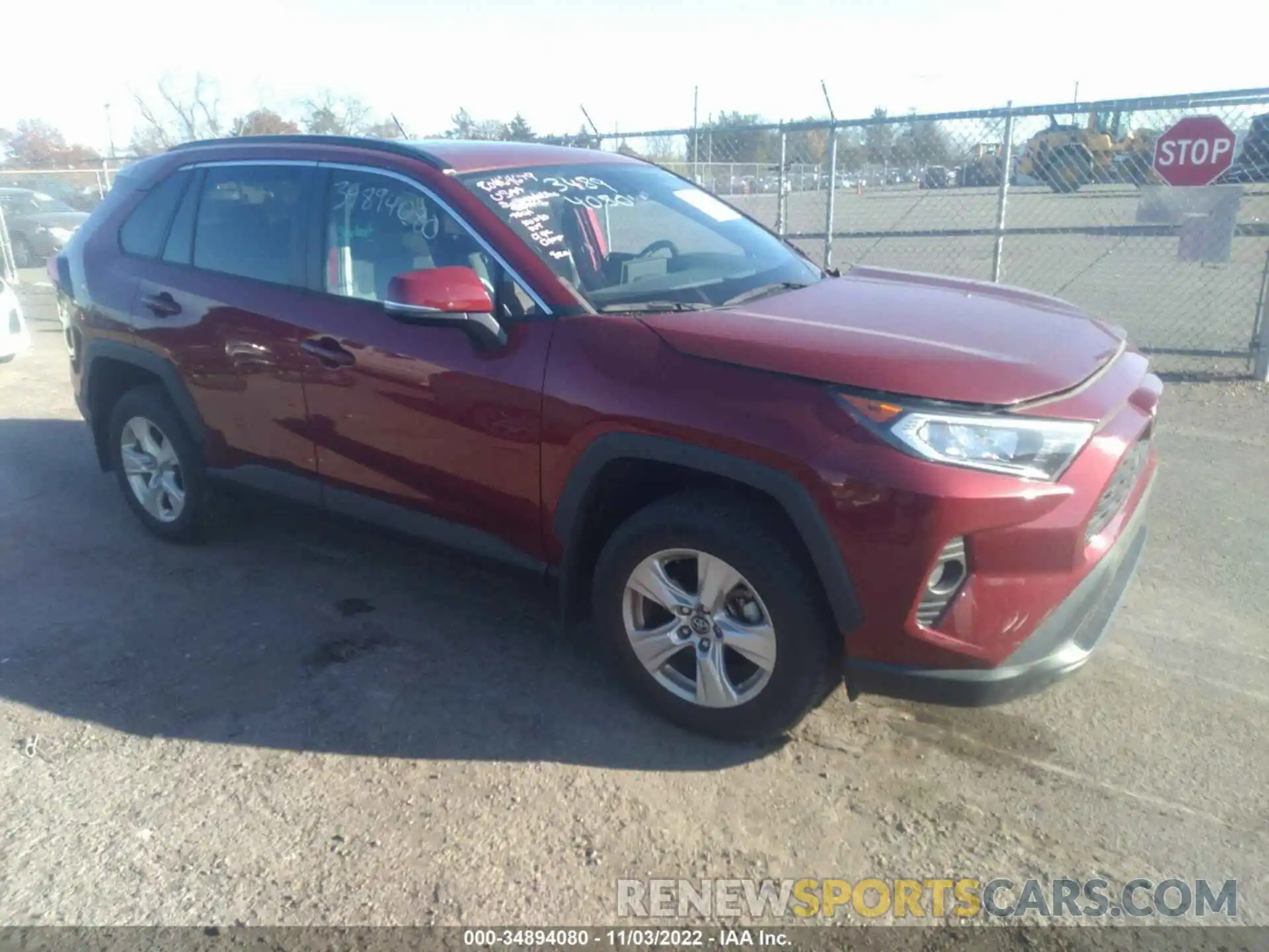 1 Photograph of a damaged car 2T3P1RFV8KC036859 TOYOTA RAV4 2019