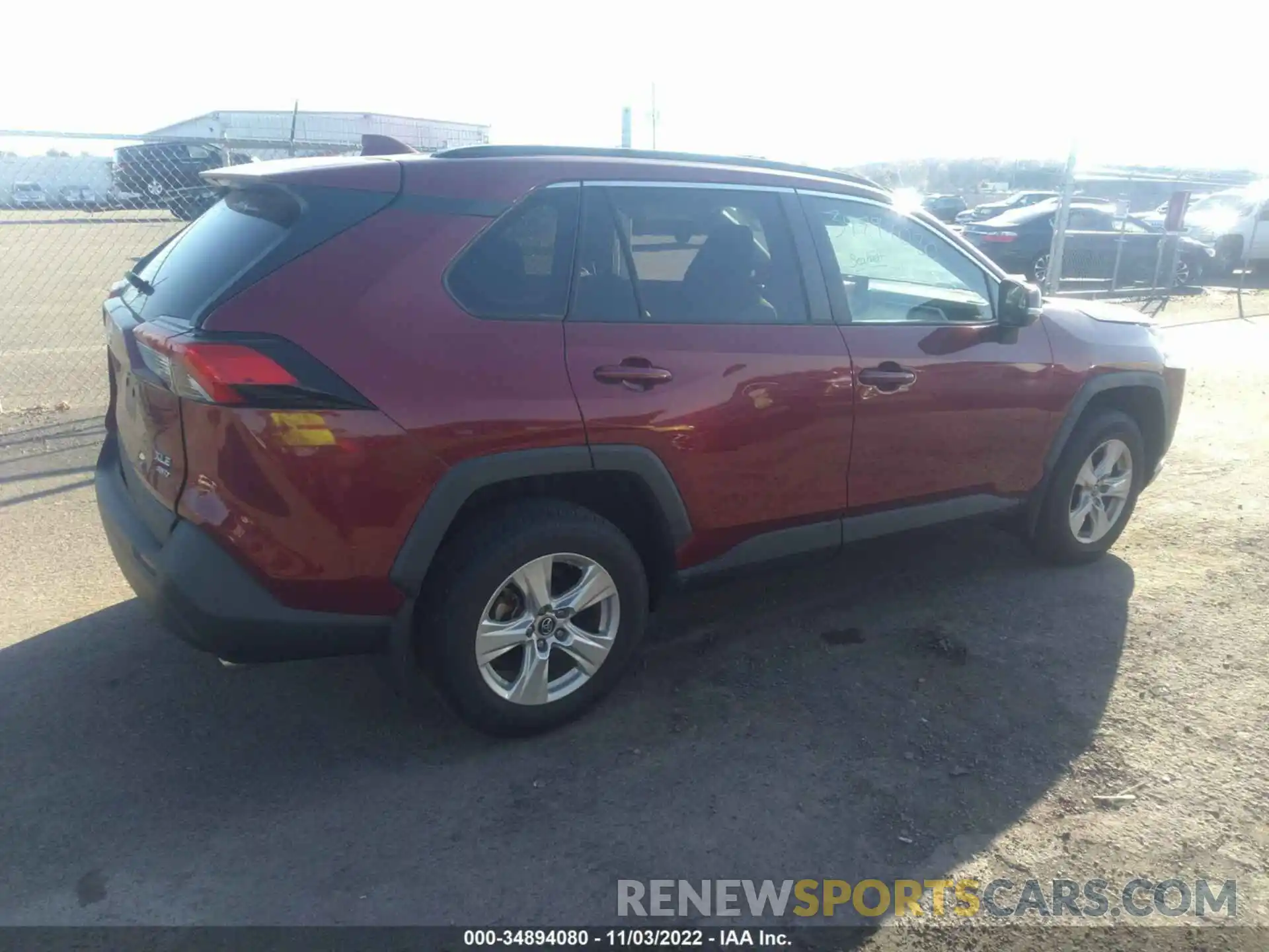 4 Photograph of a damaged car 2T3P1RFV8KC036859 TOYOTA RAV4 2019