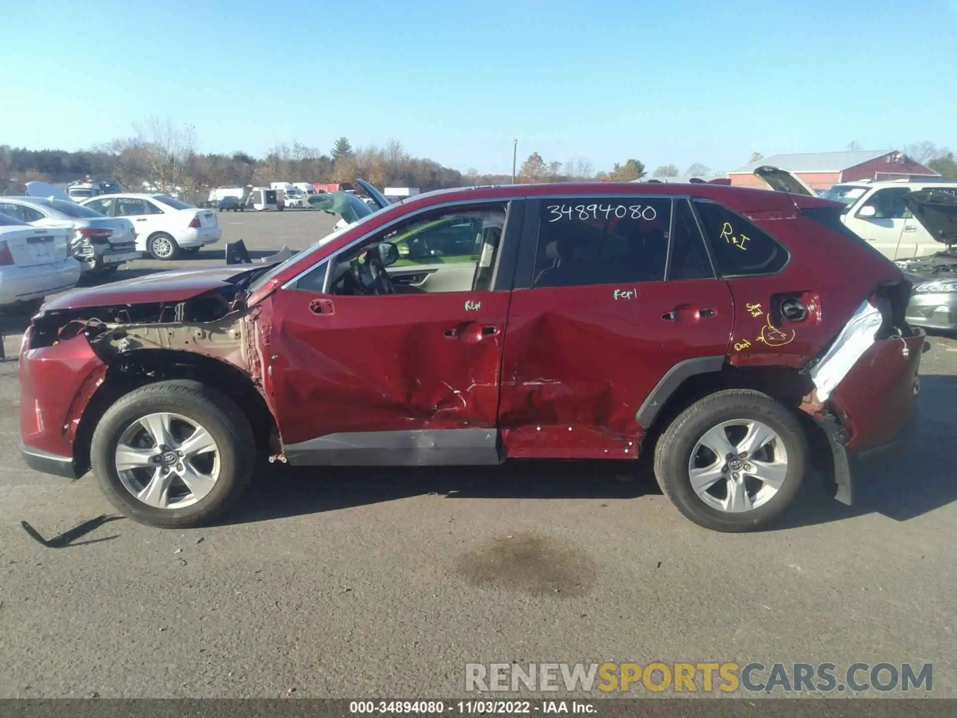 6 Photograph of a damaged car 2T3P1RFV8KC036859 TOYOTA RAV4 2019