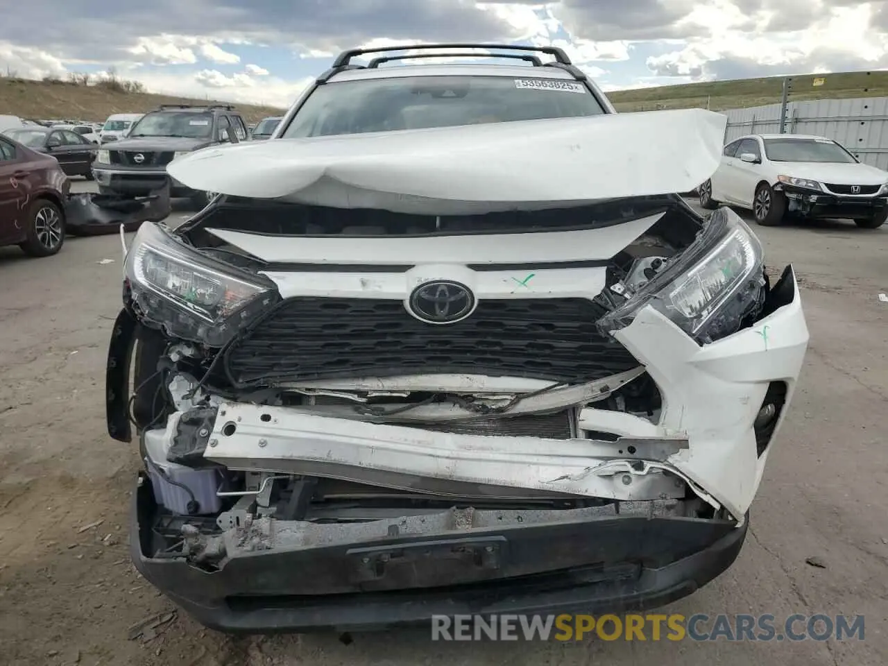 5 Photograph of a damaged car 2T3P1RFV8KW008283 TOYOTA RAV4 2019