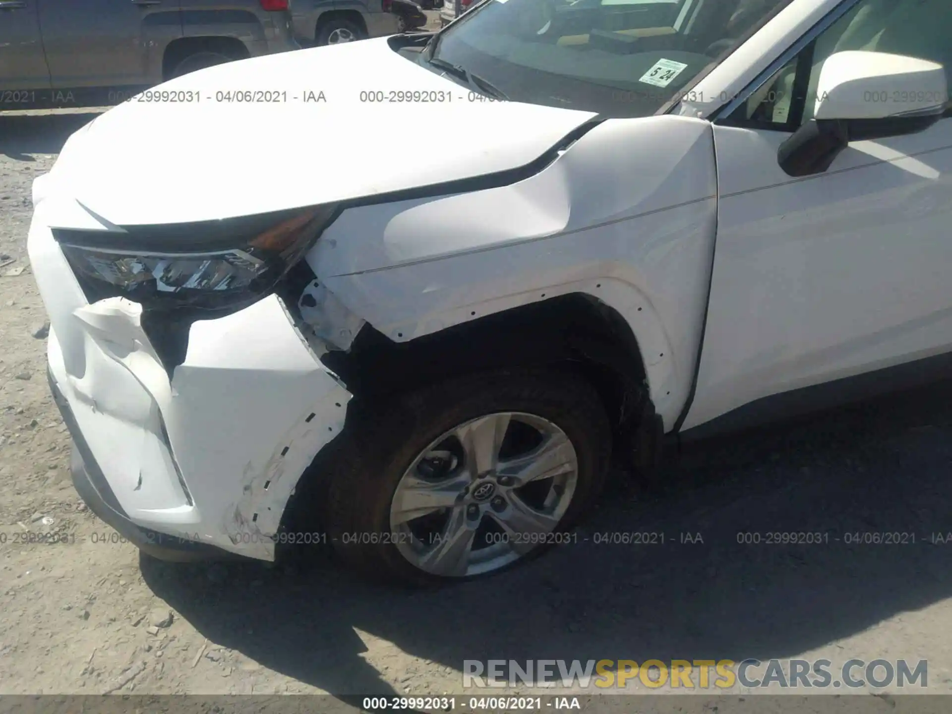 6 Photograph of a damaged car 2T3P1RFV8KW027335 TOYOTA RAV4 2019