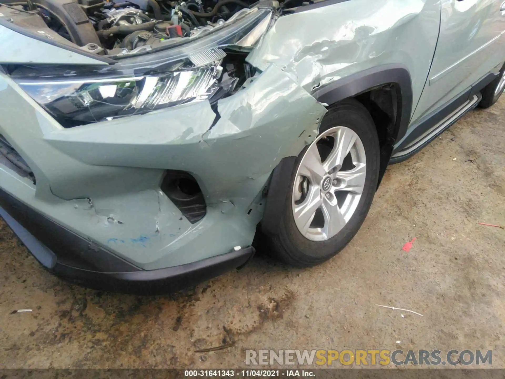 6 Photograph of a damaged car 2T3P1RFV8KW038383 TOYOTA RAV4 2019