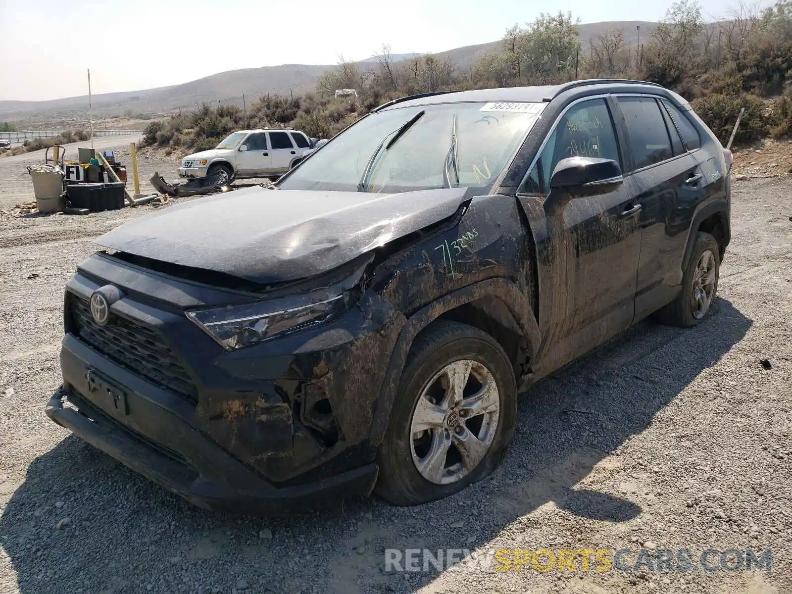 2 Photograph of a damaged car 2T3P1RFV8KW039212 TOYOTA RAV4 2019