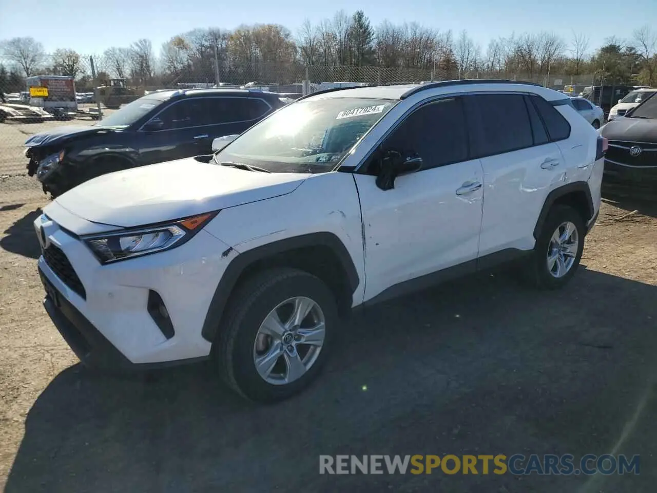 1 Photograph of a damaged car 2T3P1RFV8KW057175 TOYOTA RAV4 2019