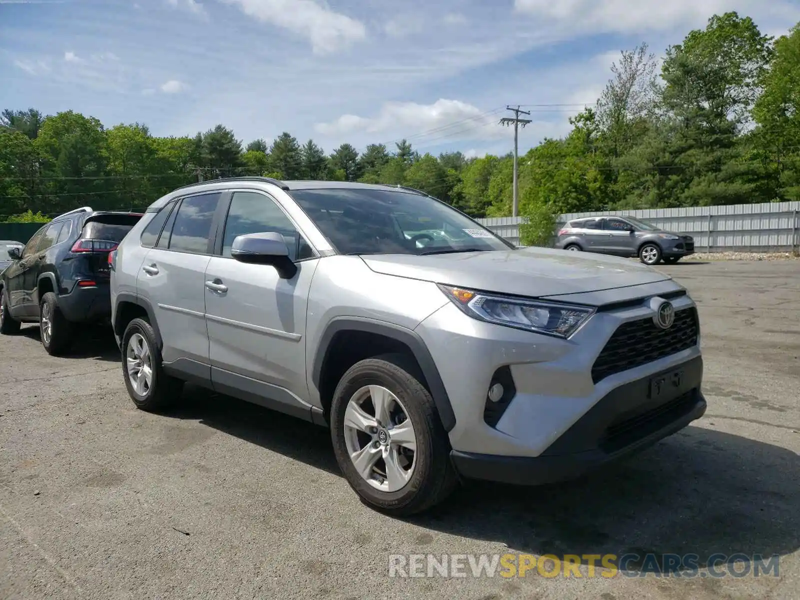 1 Photograph of a damaged car 2T3P1RFV8KW058973 TOYOTA RAV4 2019