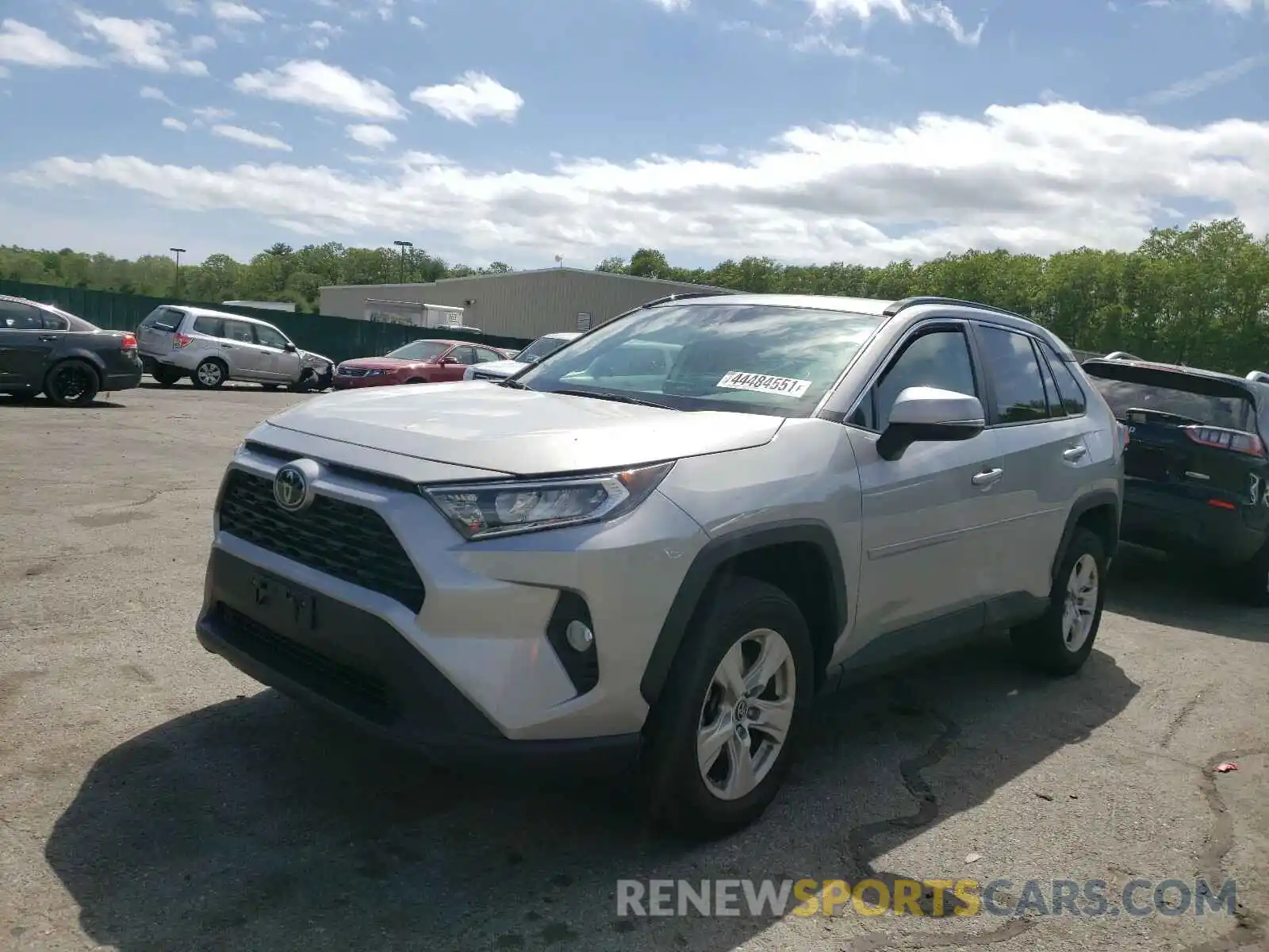 2 Photograph of a damaged car 2T3P1RFV8KW058973 TOYOTA RAV4 2019