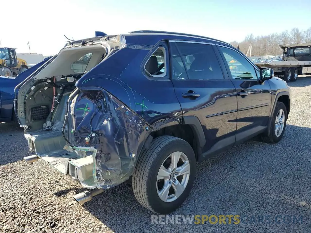 3 Photograph of a damaged car 2T3P1RFV8KW059704 TOYOTA RAV4 2019