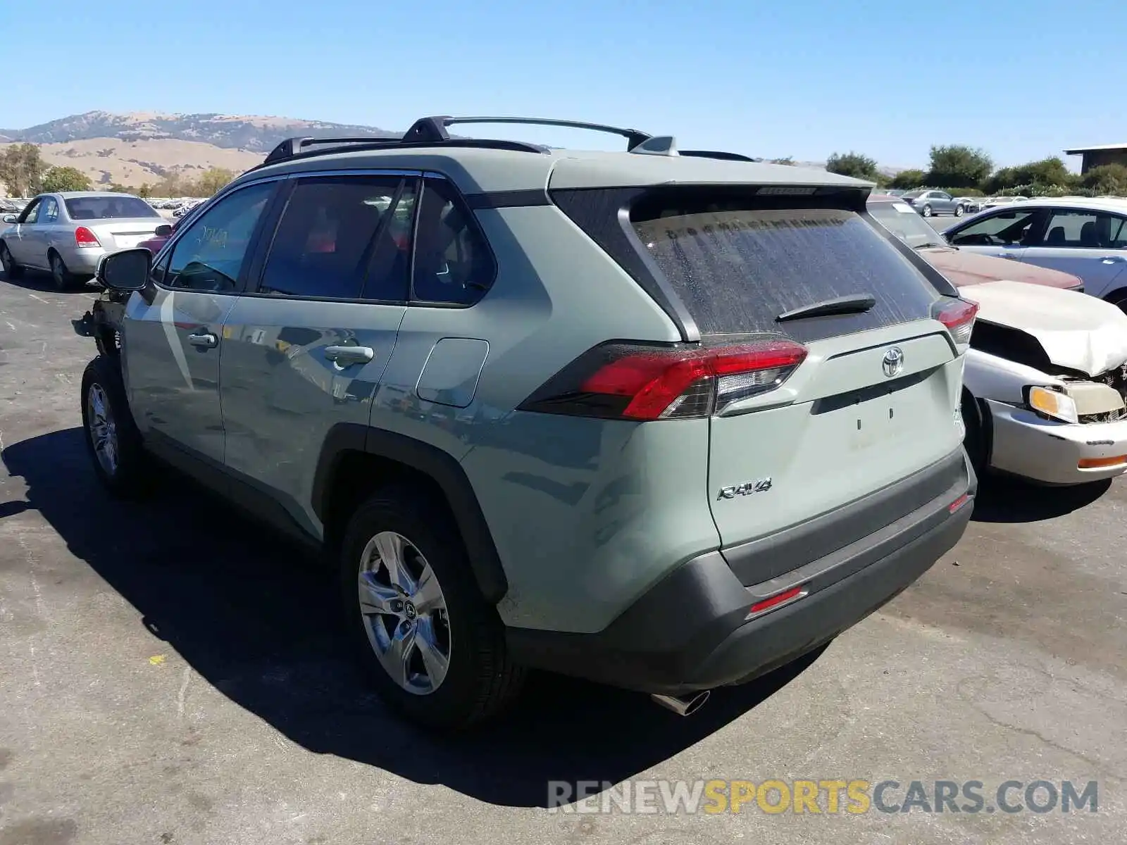 3 Photograph of a damaged car 2T3P1RFV9KC002753 TOYOTA RAV4 2019