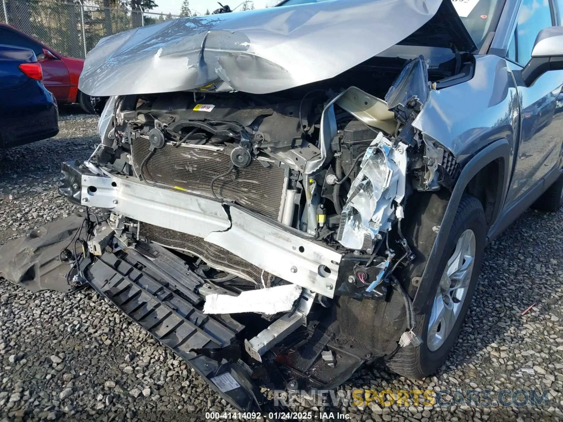 6 Photograph of a damaged car 2T3P1RFV9KC007886 TOYOTA RAV4 2019