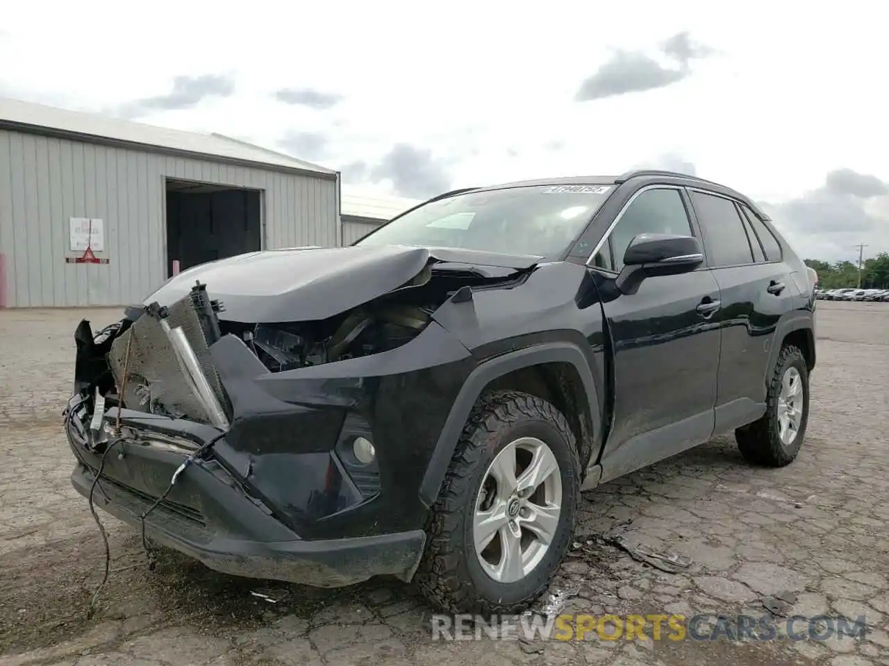 2 Photograph of a damaged car 2T3P1RFV9KC011579 TOYOTA RAV4 2019