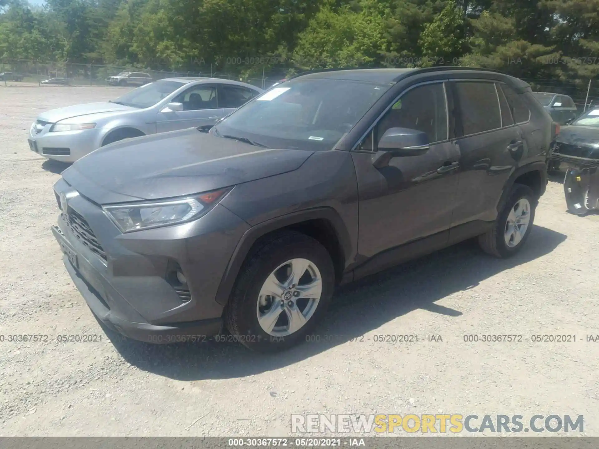 2 Photograph of a damaged car 2T3P1RFV9KC014210 TOYOTA RAV4 2019